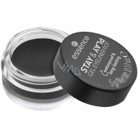 Essence Stay & Play Waterproof gelové očné linky 01 Black 5 g