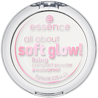 Essence All About Soft Glow! vodeodolný fixačný púder 8 g
