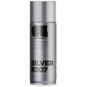 CL Cosmoslac dekoračný akrylátový sprej R307 strieborný 400 ml