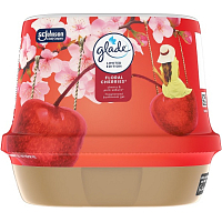 Glade Kvetinové čerešne gelový osvěžovač do kúpeľne, 180 g