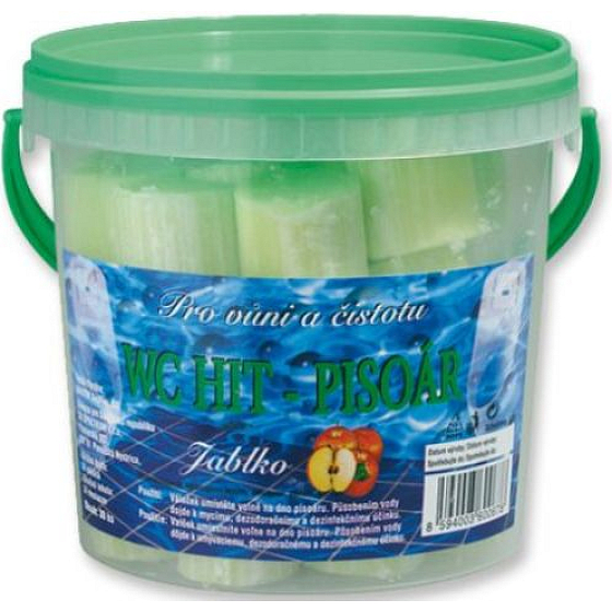 Wc Hit Jablko do pisoárov s vôňou 30 kusov 600 g