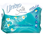 Linteo Satin vlhčený toaletný papier Harmanček náhradná náplň 70 kusov