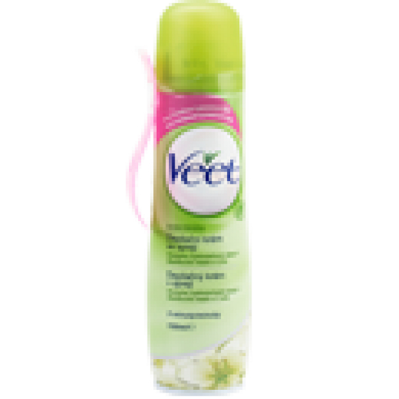 Veet Bambucké maslo a ľalie 3-6 minútový depilačný sprej suchá pokožka 150 ml
