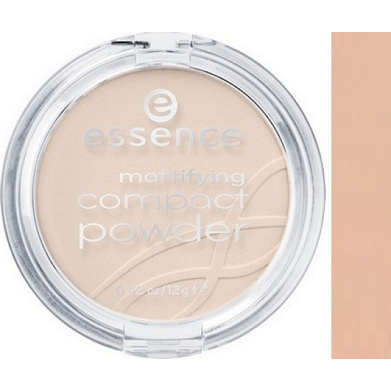 Essence Mattifying Compact Powder púder 01 Natural Beige 12 g