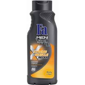 Fa Men Xtreme Muscle Relax sprchový gél na telo a vlasy pre mužov 400 ml