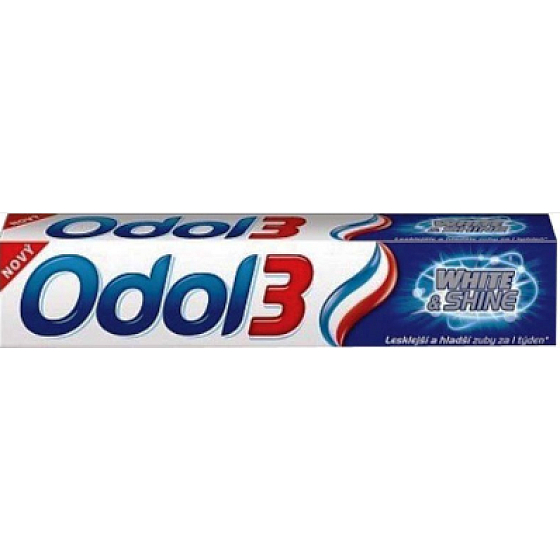 Odol 3 White & Shine zubná pasta 75 ml