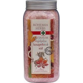 Bohemia Gifts Castanum Extrakt z gaštanu konského regeneračná soľ do kúpeľa 900 g