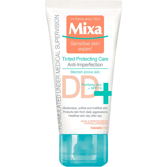 Mixa Anti-Imperfection OF 15 DD krém proti nedokonalostiam 50 ml