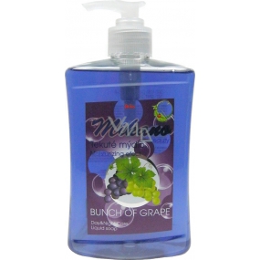 Mika Mikano Beauty Bunch of Grape tekuté mydlo s dávkovačom 500 ml