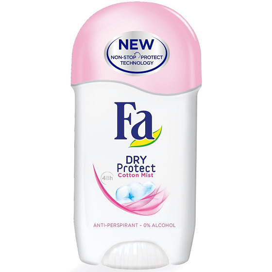 Fa Dry Protect Cotton Mist antiperspirant dezodorant stick pre ženy 50 ml