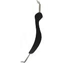 Olivia Garden Brush Cleaner Black čistič kief čierny