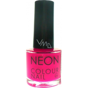 Dor Neon Colour Nail lak na umelé nechty N4 neónová ružová 9 ml