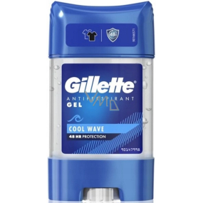 Gillette Cool Wave gél antiperspirant pre mužov 70 ml