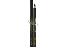Dermacol 12h True Colour Eyeliner drevená ceruzka na oči 08 Black 2 g