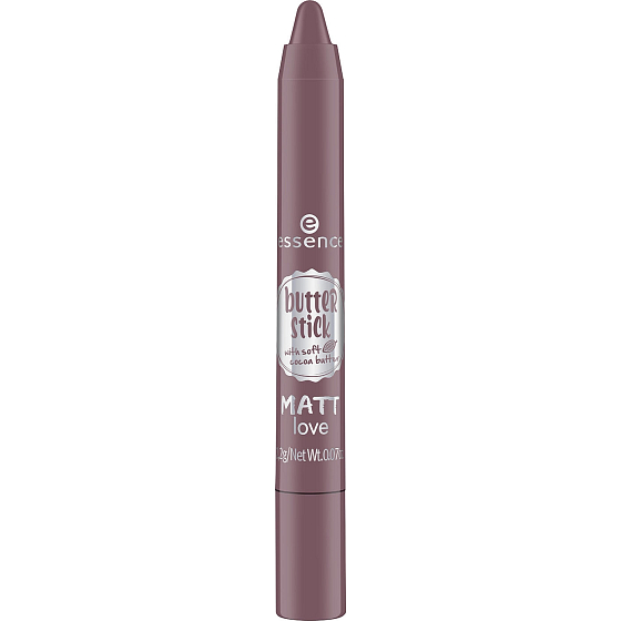 Essence Butter Stick Matt Love farba na pery 03 Frozen Sugar 2,2 g