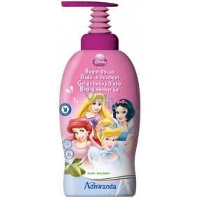 Disney Princess sprchový a kúpeľový gél pre deti 1 l