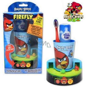Angry Birds zubná pasta pre deti 45 ml + kefka na zuby + časovač 2.min.- doba čistenie zúbkov, darčeková sada