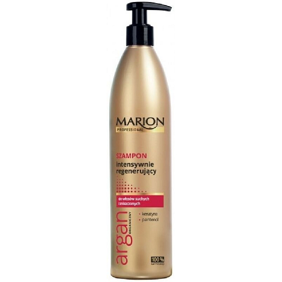 Marion Professional Intensive Regeneration Arganový olej regeneračný šampón pre suché a poškodené vlasy 400 g