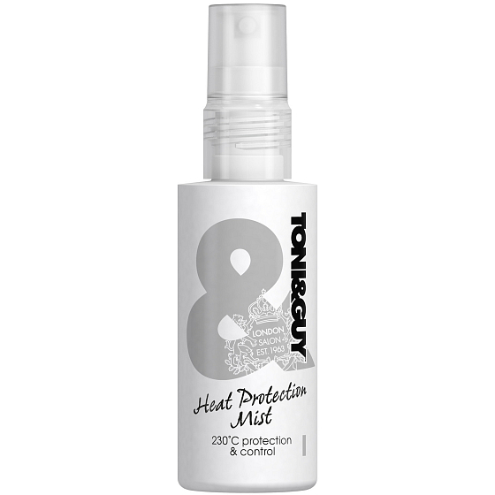 Toni & Guy Heat Protection Mist sprej na vlasy pre tepelnú ochranu, ochrana a kontrola 75 ml