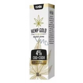 Virde Hemp Gold 4% CBD / CBDA konopný olej, doplnok stravy 10 ml