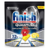 Finish Quantum Ultimate Lemon tablety do umývačky, chráni riadu a poháre, prináša oslnivú čistotu, lesk 32 kusov