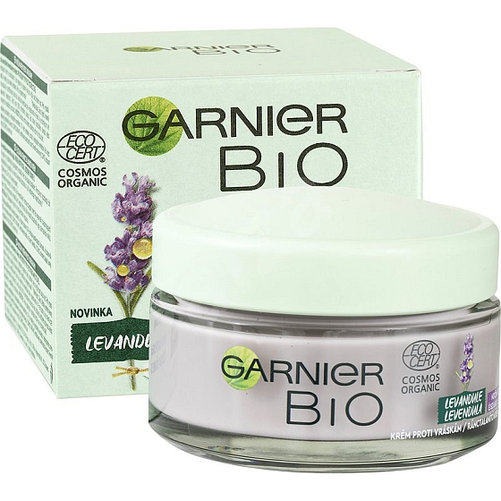 Garnier Bio Levanduľa nočný pleťový krém proti vráskam 50 ml