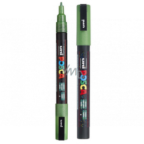 Posca Univerzálny akrylátový popisovač 0,9 - 1,3 mm Zelená PC-3M