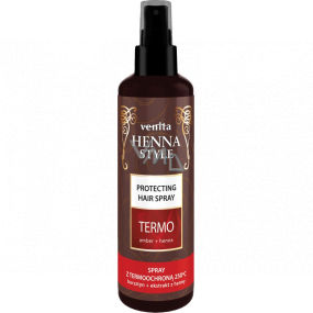 Venita Henna Style sprej na vlasy s tepelnou ochranou do 250 °C 200 ml