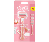 Gillette Venus Venus ComfortGlide Spa Breeze 3 čepieľky + 4 náhradné hlavice pre ženy