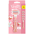 Gillette Venus Venus ComfortGlide Spa Breeze 3 čepieľky + 4 náhradné hlavice pre ženy