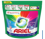 Ariel All-in-1 Pods Farebné gélové kapsuly na farebnú bielizeň 44 kusov