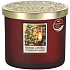 Heart & Home Teplá vianočná sójová sviečka elipsa horí až 40 hodín 220 g