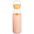 Albi Sklenená fľaša silikónová - oranžová 500 ml