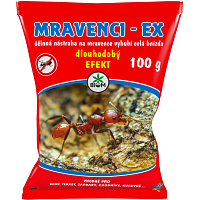 Mravce EX prášok nástraha na mravce, 100 g