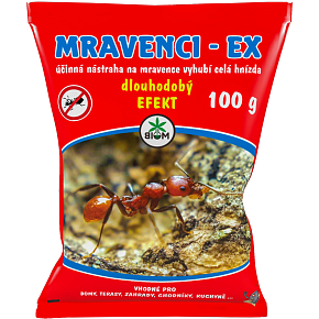 Mravce EX prášok nástraha na mravce, 100 g