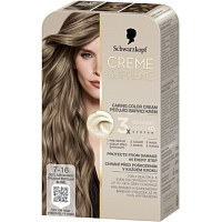 Schwarzkopf Creme Supreme farba na vlasy 7-16 chladná poplašná blond 60 ml