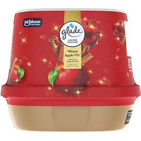 Glade Warm Apple Pie jablko a škorica gélový osviežovač vzduchu 180 g