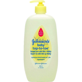 Johnsons Baby Top-to-toe kúpeľ na celé telo aj vlásky pumpička 500 ml