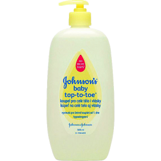 Johnsons Baby Top-to-toe kúpeľ na celé telo aj vlásky pumpička 500 ml