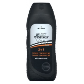 Alpa Windsor 2v1 šampón a sprchový gél pre mužov 400 ml