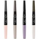Dermacol Eye Shadow & Eye 2v1 očné tiene a ceruzka na oči 04 biela, zelená 5 g