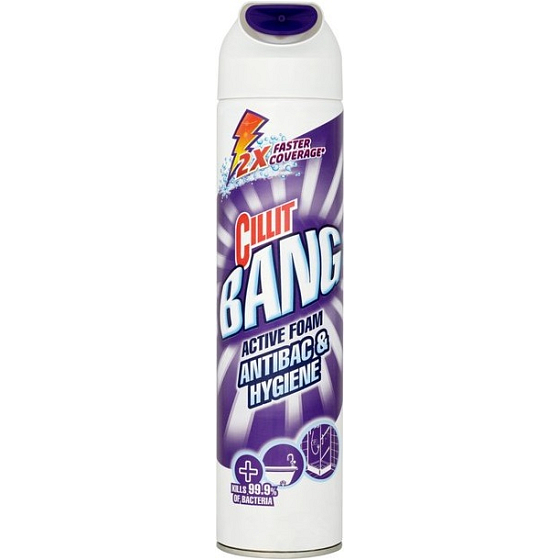 Cillit Bang ANTIBAC & Hygiene antibakteriálne aktívna pena 600 ml