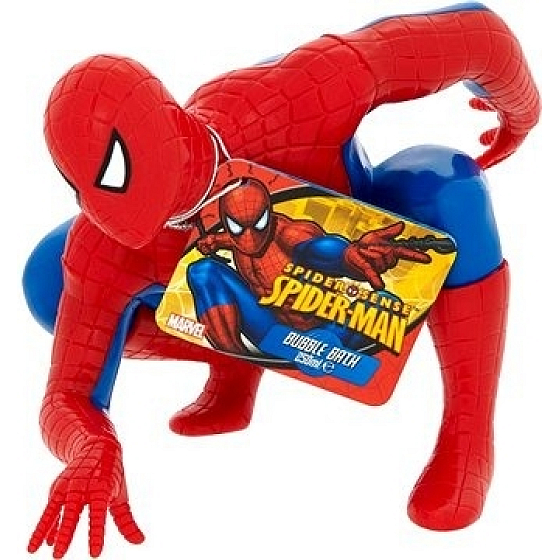 Marvel Spiderman 3D kúpeľový a sprchový gél pre deti 250 ml.