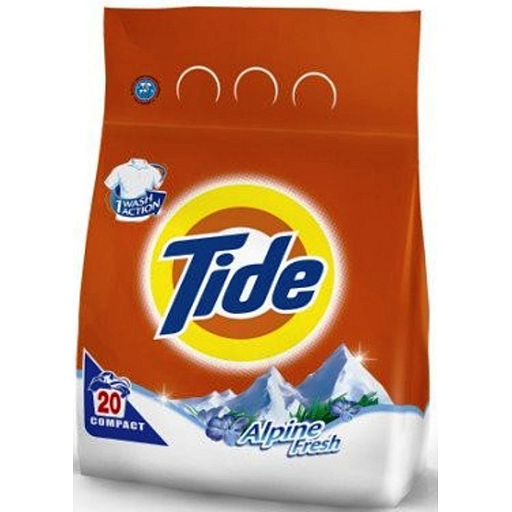 Tide Alpine Fresh prací prášok 20 dávok 1,4 kg