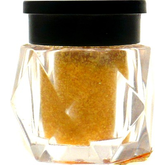 Professional Ozdoby na nechty Glitter na nechty, telo, tvár prášok v dózičke žltý 1 balenie