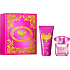 Versace Bright Crystal Absolu toaletná voda pre ženy 30 ml + telové mlieko 50 ml, darčeková sada