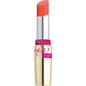 Pupa Dot Shock Miss Pupa Ultra Brilliant Lipstick rúž 001 Sugar Peach 2,4 ml