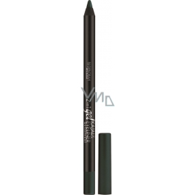 Deborah Milano 2in1 Gel Kajal & Eyeliner vodeodolná ceruzka na oči 04 Green 1,5 g
