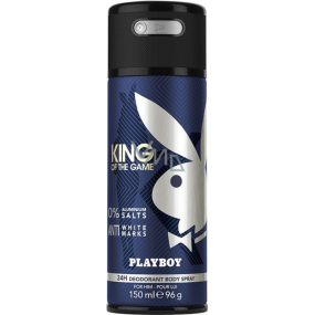 Playboy King of The Game dezodorant sprej pre mužov 150 ml
