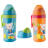 Rotho Babydesign Cool Friends 12+ mesiacov nepretekajúca fľaša plastová - sosák s ventilom 360 ml